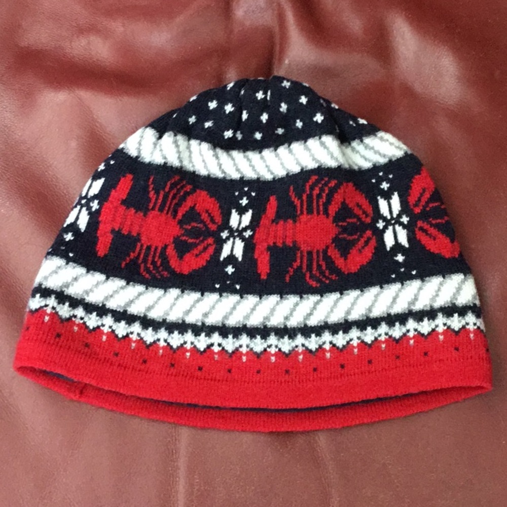 Vineyard Vines Lobster Fair Isle Hat Nwot